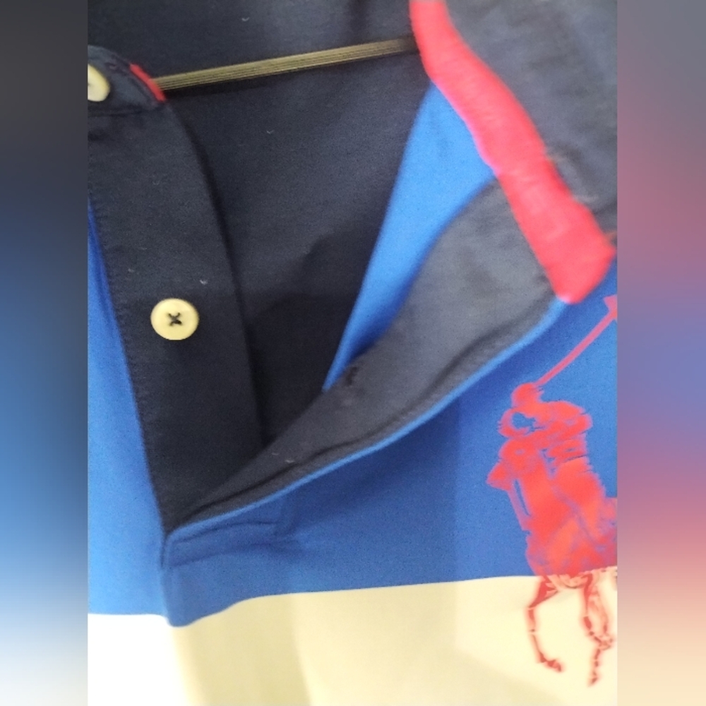 Polo RLX US Open 2015 Official  Large Pony French Navy Sz M  LIKE NEW - Picture 5 of 7